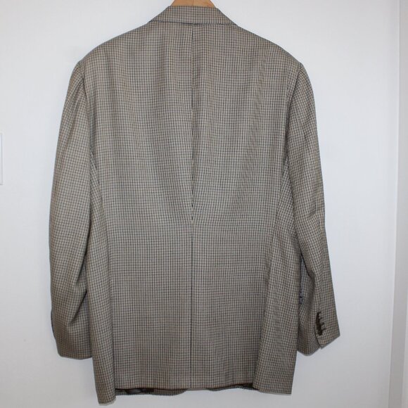 KITON plaid 100% Cashmere Lineden 3-button sport coat - Picture 3 of 8